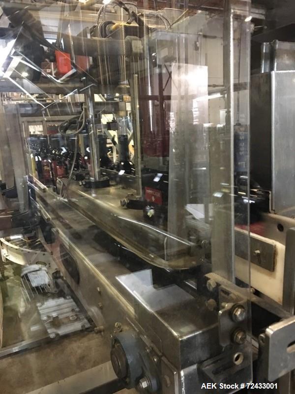 Used Complete Robino and Galandrino Wine Glass Bottle Filling Line