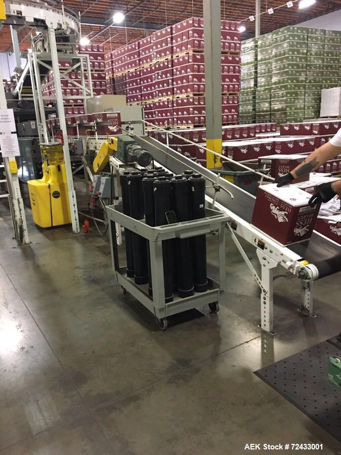 Used Complete Robino and Galandrino Wine Glass Bottle Filling Line