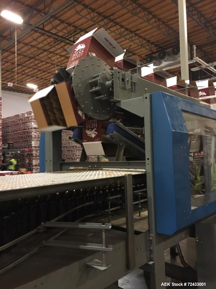 Used Complete Robino and Galandrino Wine Glass Bottle Filling Line