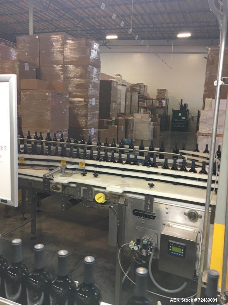Used- Complete Robino and Galandrino Wine Glass Bottle Filling Line