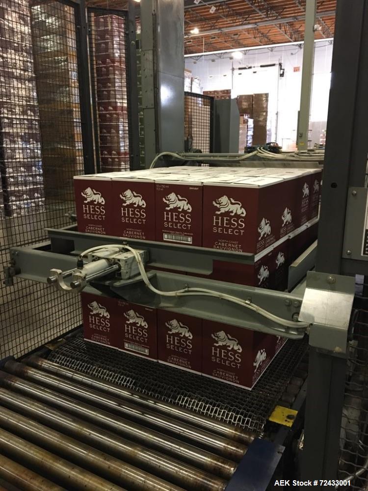 Used Complete Robino and Galandrino Wine Glass Bottle Filling Line