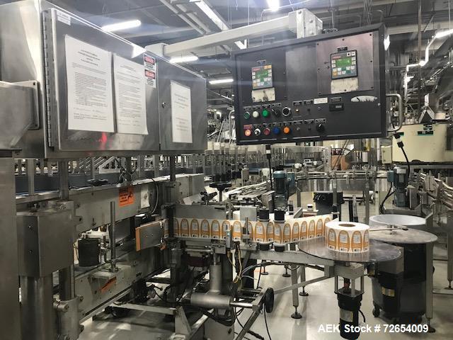 Used Complete Serac Monblock Filling Line