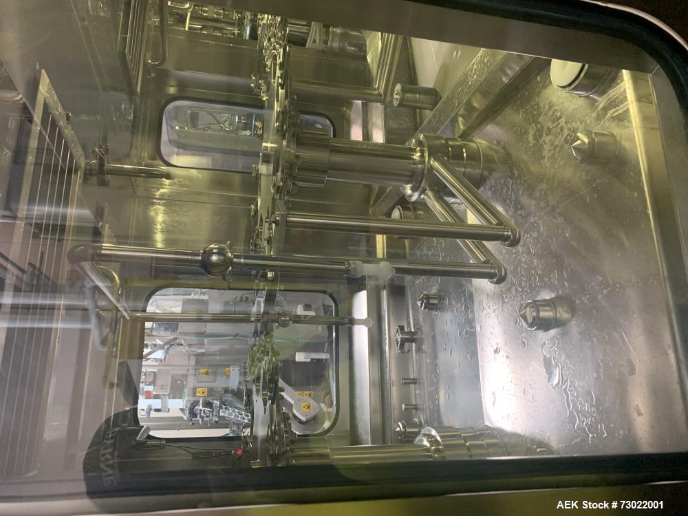 Complete Sidel ESL Bottle Filling Line with Blow Molder, Capper, Sleeving & Casing