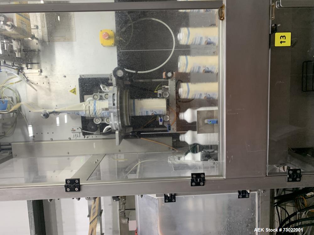 Complete Sidel ESL Bottle Filling Line with Blow Molder, Capper, Sleeving & Casing