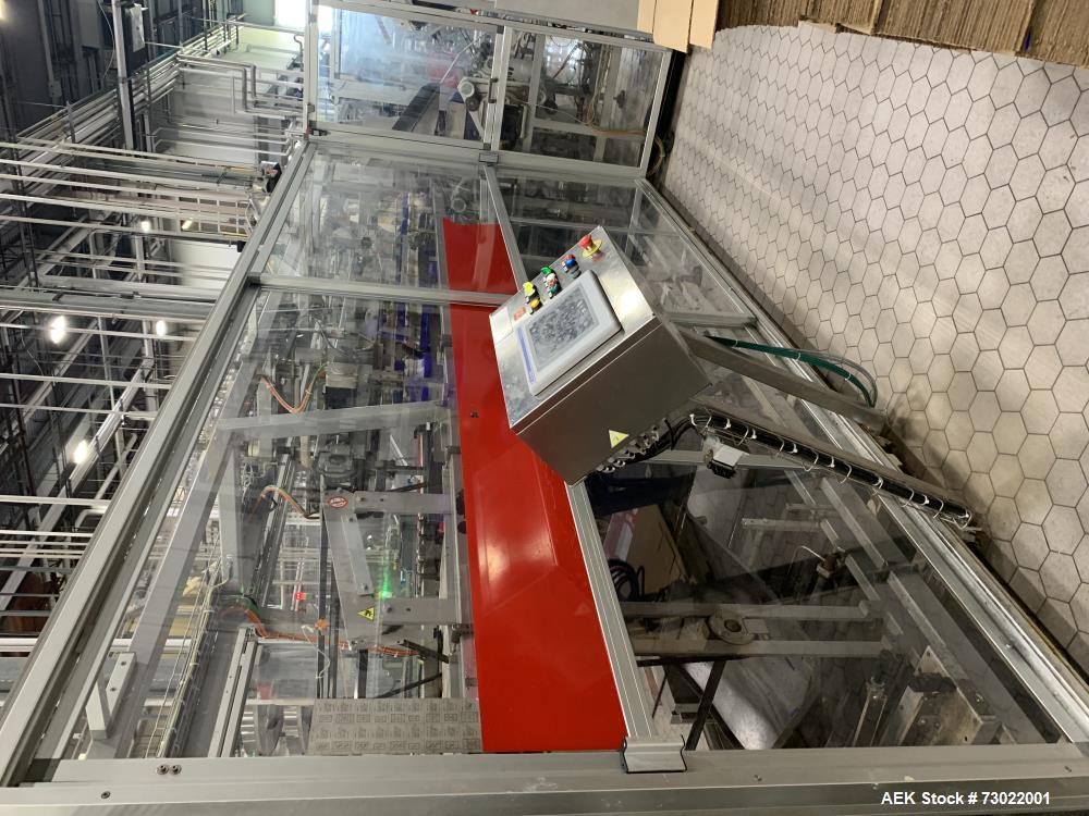 Complete Sidel ESL Bottle Filling Line with Blow Molder, Capper, Sleeving & Casing