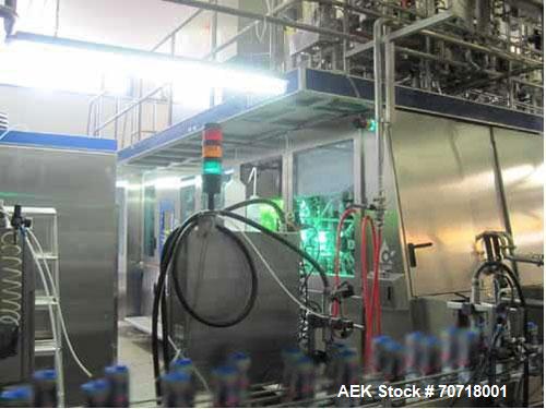 Used Tetra Pak Tetra Top TT3 Filling Machine.  Maximum capacity 9,000 packages per hour, package sizes 0.13, 0.19 and 0.26 gallons (500, 750, 1000 ml), sterilization H2O2.  Comprised of:  (2) screw c...