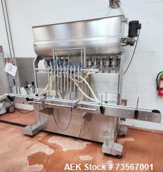 Used Acasi Tru-PI-12-V Inline Piston Filling Line – Complete Sauce Packaging System