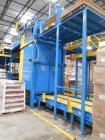 Used Hot Fill Beverage Line capable of up to 600 bottles per minute, comprised of the following equipment: Sentry model 5022 depalletizer; Alliance lowerator; Filler Specialties monobloc 54 head fill...