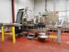 Used Hot Fill Beverage Line capable of up to 600 bottles per minute, comprised of the following equipment: Sentry model 5022 depalletizer; Alliance lowerator; Filler Specialties monobloc 54 head fill...