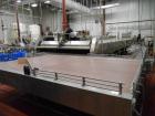 Used Hot Fill Beverage Line capable of up to 600 bottles per minute, comprised of the following equipment: Sentry model 5022 depalletizer; Alliance lowerator; Filler Specialties monobloc 54 head fill...