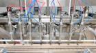 Complete Packaging Line with Piston Filler, 6-Quill Capper, Wrap Labeler & Conveyors