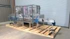 Complete Packaging Line with Piston Filler, 6-Quill Capper, Wrap Labeler & Conveyors