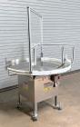 Complete Packaging Line with Piston Filler, 6-Quill Capper, Wrap Labeler & Conveyors