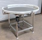 Complete Packaging Line with Piston Filler, 6-Quill Capper, Wrap Labeler & Conveyors