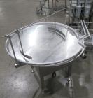 Complete Accutek Filling Line with Rotary Tables & Conveyor System