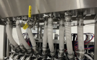 Used Accutek Automatic Piston Filling Line – 10 Head AVF10, Capper, Labeler, Tables – 100 Bottles/Min (2021)