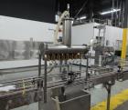 Used Alcoa 8 Head Inline Pressure Gravity Filling And Sleeving Line