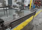 Used Alcoa 8 Head Inline Pressure Gravity Filling And Sleeving Line