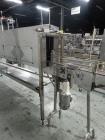 Used Alcoa 8 Head Inline Pressure Gravity Filling And Sleeving Line