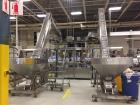 Used-Epak 14 head inline positive displacement filling line for detergents, liquids, creams or pastes. Last running laundry ...