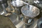Used Capmatic Straight Line Automatic “Puck Style” Fragrance Line, Model Patriot L, S/N PA03101111, new 2004.  3/60/480V/20A.  6 Head Straight Line Vacuum Filler, Model Vacufill, S/N RV03101110, with...