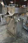 Used Capmatic Straight Line Automatic “Puck Style” Fragrance Line, Model Patriot L, S/N PA03101111, new 2004.  3/60/480V/20A.  6 Head Straight Line Vacuum Filler, Model Vacufill, S/N RV03101110, with...