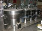 Used Capmatic Straight Line Automatic “Puck Style” Fragrance Line, Model Patriot L, S/N PA03101111, new 2004.  3/60/480V/20A.  6 Head Straight Line Vacuum Filler, Model Vacufill, S/N RV03101110, with...
