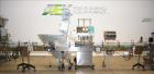 Used Inline Filling Systems Complete Positive Displacement Piston Filling Line.