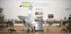 Used- Inline Filling Systems Complete Positive Displacement Piston Filling Line.