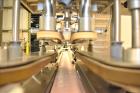Used Inline Filling Systems Complete Positive Displacement Piston Filling Line.