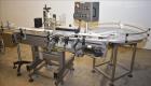Used Inline Filling Systems Complete Positive Displacement Piston Filling Line.