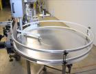 Used Inline Filling Systems Complete Positive Displacement Piston Filling Line.