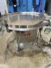 Used Inline Filling Systems Complete Liquid Filling Line. Line Consists of 10 Head Inline Fillers, Kapsall Model A6-R Capper with Integrated Cap Elevator and Centrifugal Cap Sorter, Dual Belt, Kapsal...