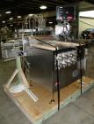Used Kalish Liquid Bottle Filling Lineconsisting of: (1) Kalishtronic 8 head inline bottom up filler, Model KT12. (8) 5/8’’ diameter x 8-7/8’’ long diving nozzles, set up for approximately 946 ml. (8...