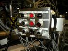 Used Kalish Liquid Bottle Filling Lineconsisting of: (1) Kalishtronic 8 head inline bottom up filler, Model KT12. (8) 5/8’’ diameter x 8-7/8’’ long diving nozzles, set up for approximately 946 ml. (8...
