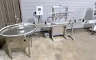 Accutek & PacMac Liquid Bottle Filling Line – Conveyor, Cap Sorter & Wrap Labeler