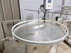 Accutek & PacMac Liquid Bottle Filling Line – Conveyor, Cap Sorter & Wrap Labeler
