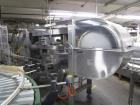 Used-Pfaudler Complete Hot Fill Jar Filling Line. Last running cheese products at speeds over 300 CPM at 205 deg f. Line con...