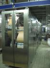 Used Tetra Pak Tetra Top TT3 Filling Machine.  Maximum capacity 9,000 units per hour, 3/50 hz/400V, filling volumes 0.13, 0.19 or 0.26 gallons (500, 750, 1000 ml), (2) Tetra cappers, CE certified.