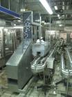 Used Tetra Pak Tetra Top TT3 Filling Machine.  Maximum capacity 9,000 units per hour, 3/50 hz/400V, filling volumes 0.13, 0.19 or 0.26 gallons (500, 750, 1000 ml), (2) Tetra cappers, CE certified.