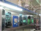 Used Tetra Pak Tetra Top TT3 Filling Machine.  Maximum capacity 9,000 packages per hour, package sizes 0.13, 0.19 and 0.26 gallons (500, 750, 1000 ml), sterilization H2O2.  Comprised of:  (2) screw c...