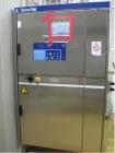 Used Tetra Pak Tetra Top TT3 Filling Machine.  Maximum capacity 9,000 packages per hour, package sizes 0.13, 0.19 and 0.26 gallons (500, 750, 1000 ml), sterilization H2O2.  Comprised of:  (2) screw c...