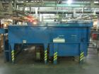 Used Complete Theile Paint Can Filling Line.  Line consists of a General Conveyor Systems semi-automatic can depalletizer, Mateer Burt 4086 roll through labeler with Valco cold glue lap seal, Thiele ...