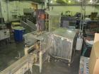 Used Complete Theile Paint Can Filling Line.  Line consists of a General Conveyor Systems semi-automatic can depalletizer, Mateer Burt 4086 roll through labeler with Valco cold glue lap seal, Thiele ...