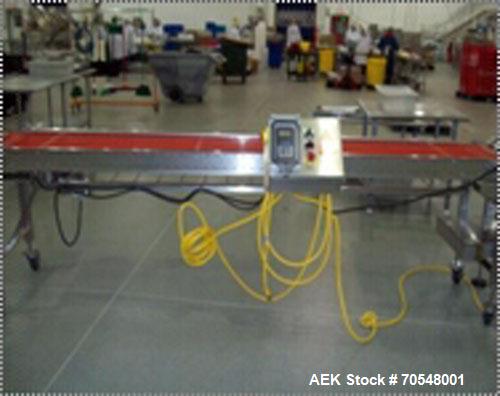 Used Complete Pizza Processing and Packaging Line.  Line consists of Pizzamatic sauce depositors, cheese shredders, transfer conveyors, Pizzamatic waterfall cheese applicator, sausage applicator, pep...