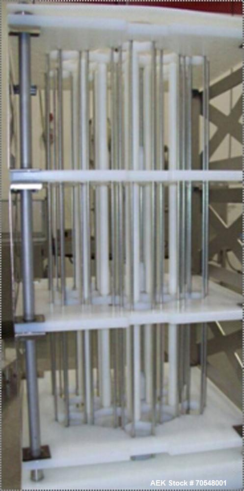 Used Complete Pizza Processing and Packaging Line.  Line consists of Pizzamatic sauce depositors, cheese shredders, transfer conveyors, Pizzamatic waterfall cheese applicator, sausage applicator, pep...