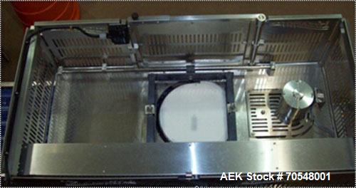 Used Complete Pizza Processing and Packaging Line.  Line consists of Pizzamatic sauce depositors, cheese shredders, transfer conveyors, Pizzamatic waterfall cheese applicator, sausage applicator, pep...