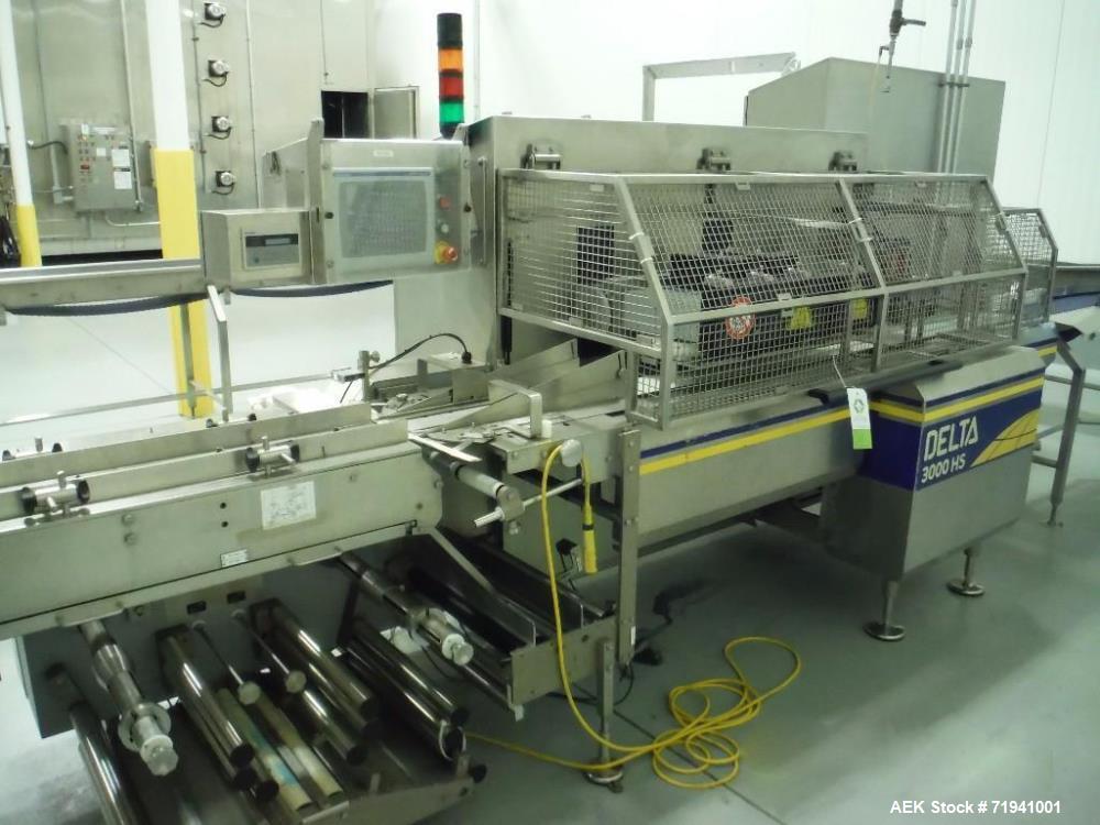 Used Complete Flexline Frozen Meal Kitchen and Assembly Production Line. Accuracy: Precision meal component placement within a tray. Variety: 11 depositing stations for meal components, sauce, glaze ...
