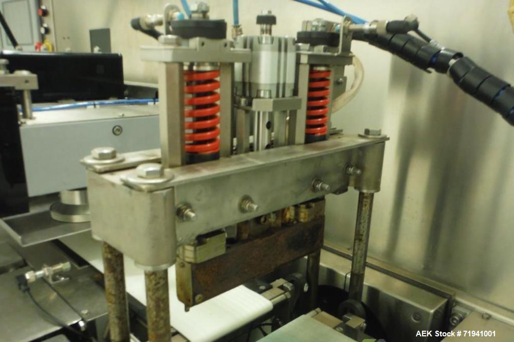 Used Complete Flexline Frozen Meal Kitchen and Assembly Production Line. Accuracy: Precision meal component placement within a tray. Variety: 11 depositing stations for meal components, sauce, glaze ...