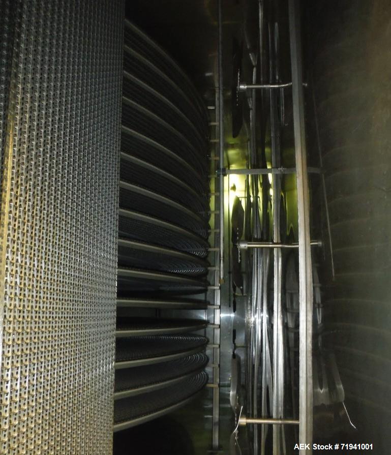 Used Complete Flexline Frozen Meal Kitchen and Assembly Production Line. Accuracy: Precision meal component placement within a tray. Variety: 11 depositing stations for meal components, sauce, glaze ...
